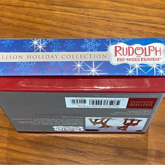 Vintage Rudolph the Red Nose Reindeer holiday cards. Galison 1992: New - Picture 10 of 14